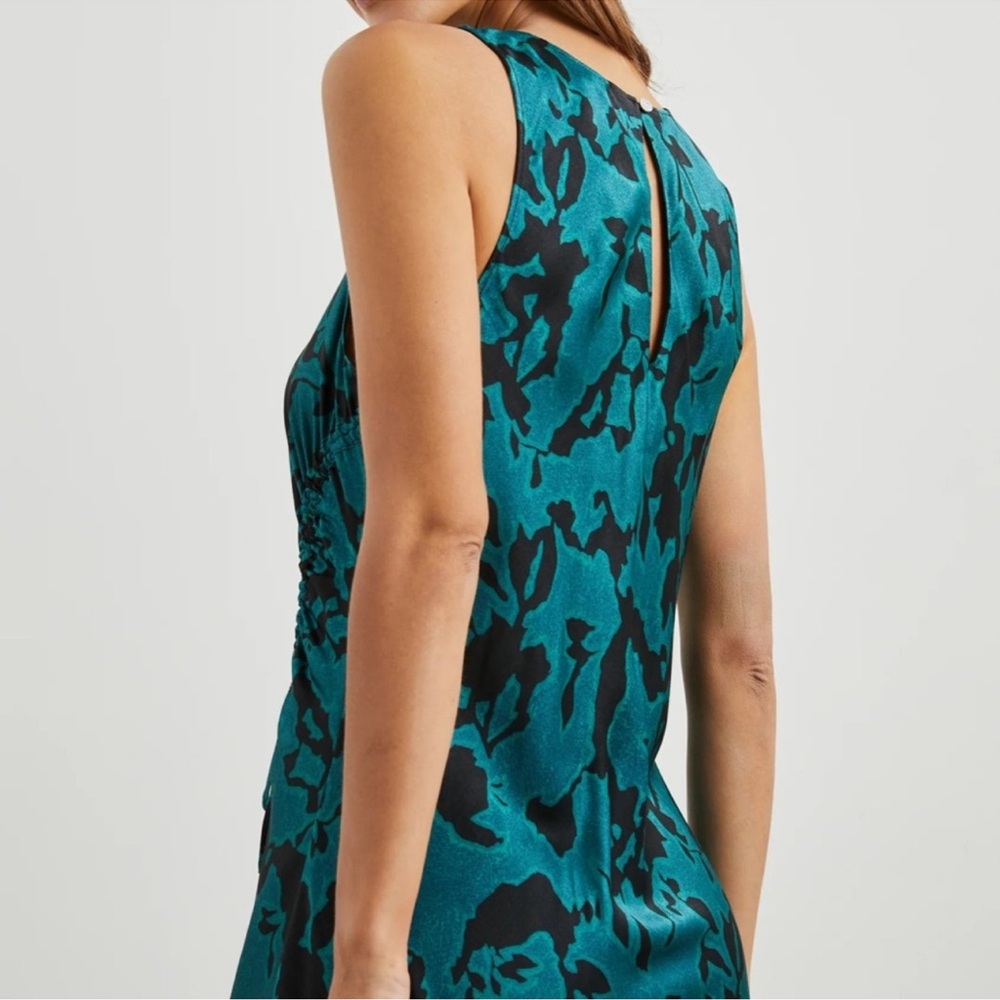 Rails Gabriella Slip Midi Dress in Teal Ice - Picture 4 of 10